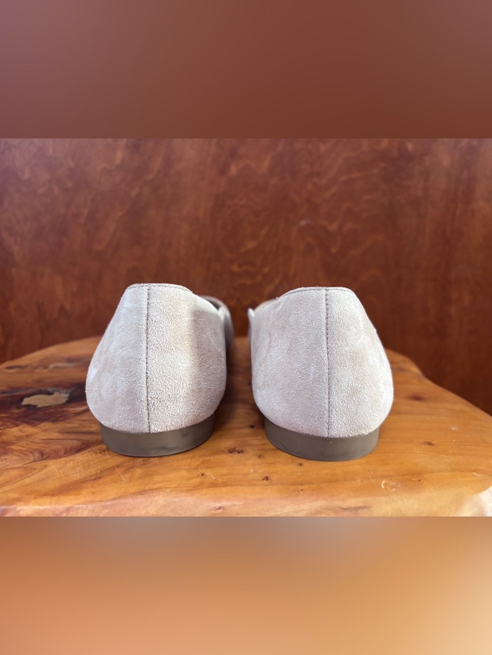 COACH Pointed Toe Suede Flats - Nude/Light Beige, GUC - Picture 6 of 14